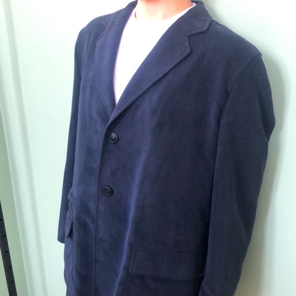 Ermenegildo Zegna Blue Mens Suit Jacket sz XL/54